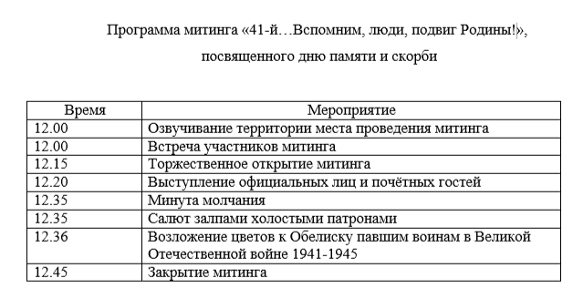 «41-й…Вспомним, люди, подвиг Родины!».