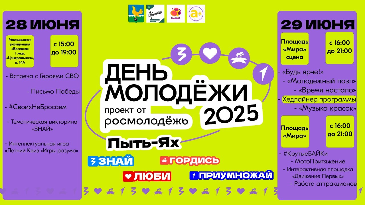 День молодёжи 2025.