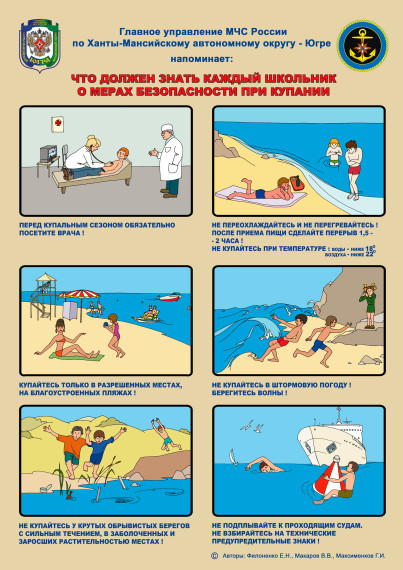 Безопасность на воде.